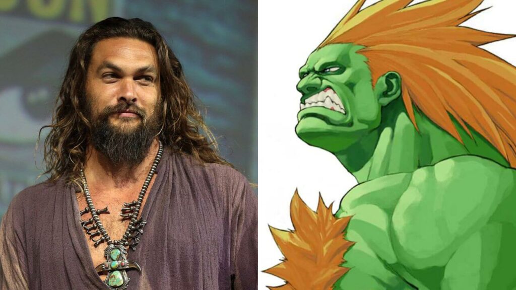 Jason Momoa (Aquaman, Game of Thrones) sera le très vert Blanka